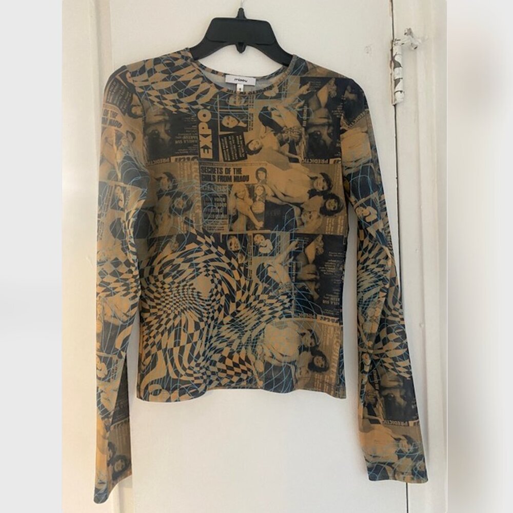 Miaou Exposed Long Sleeve Tee